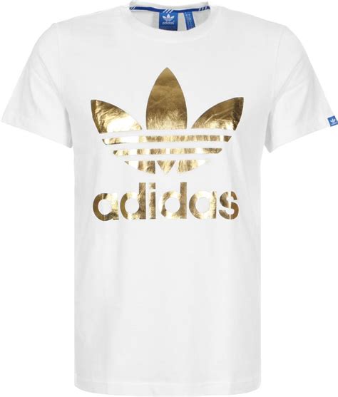 adidas shirt weiß gold|Amazon.com: White And Gold Adidas Shirt.